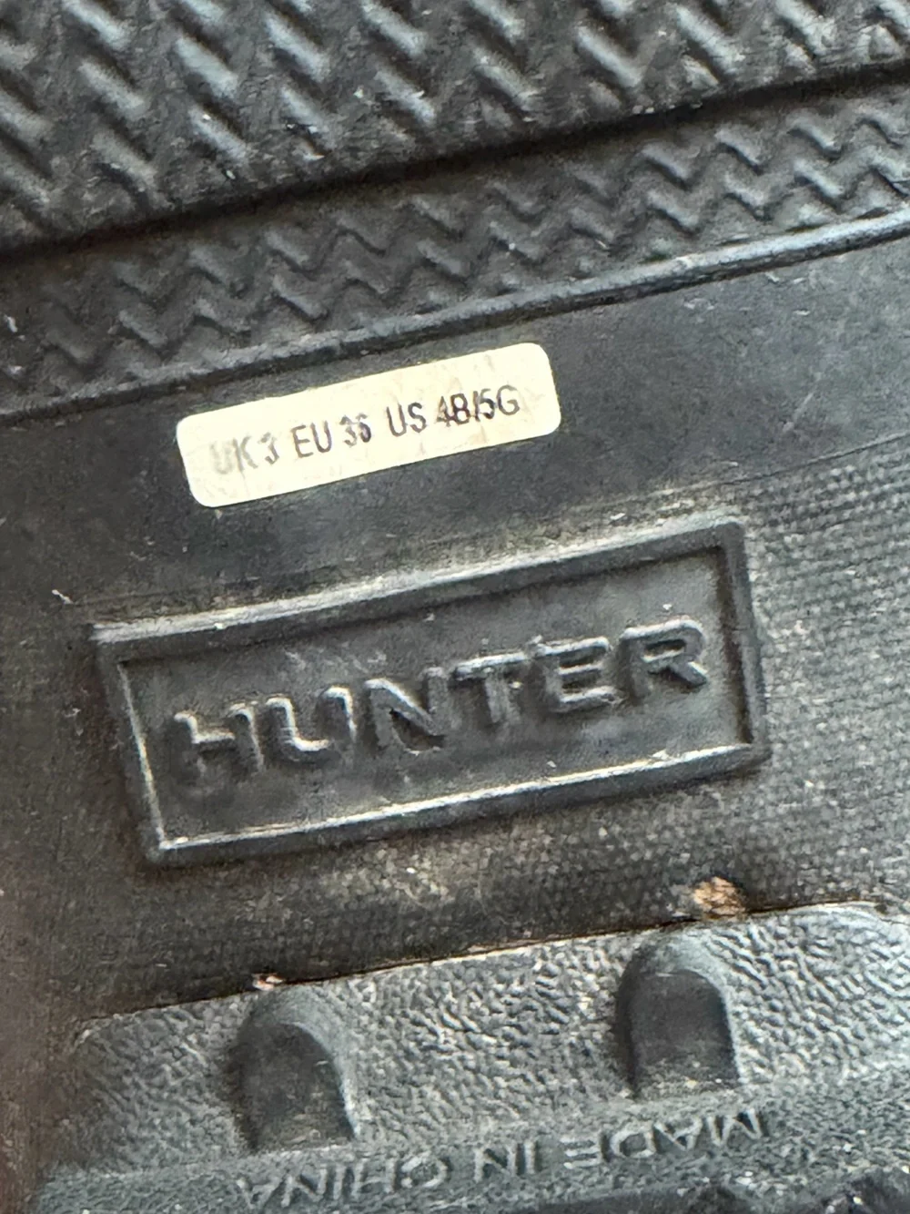 N/A hunter boots